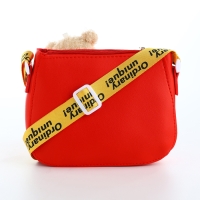 Сумка детская для девочки на молнии &laquo;Выбражулька&raquo;, цвет красный