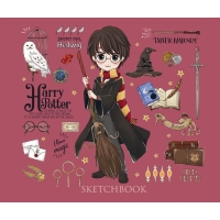 Скетчбук. Гарри Поттер. Коллекция &laquo;Cute kids&raquo; твердый переплет, 96 страниц, 24х20 см