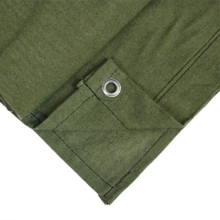 Штора брезентовая, водоотталкивающая, плотность 450 г/м&sup2;. 4 &times; 2.5 м, люверсы по стороне 4 м, шаг 30 см, цвет МИКС