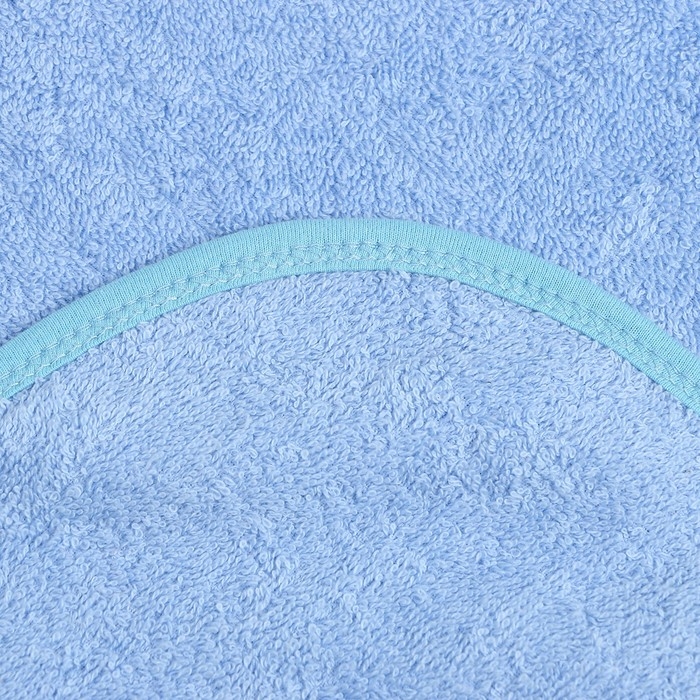 Полотенце-уголок Виноград 75х95см, цвет голубой, махра, 100% хлопок Полотенце-уголок Виноград 75х95см, цвет голубой, махра, 100% хлопок