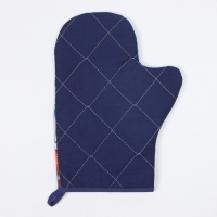 Новый год.Варежка-прихватка Этель "Сказочный гость" 20х28 см, 100% хл, ватин 250 г/м2