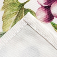 Кухонный набор Этель &laquo;Фруктовый сад&raquo;, полотенце 40х73 см, прихватка 19х19 см, фартук 60х65 см