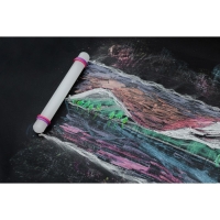 Скалка с ограничителями кондитерская KONFINETTA, 23&times;3 см, цвет белый