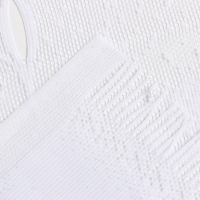 Штора кухонная, размер 165х170см, белый, 100% полиэстер