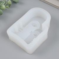 Молд силикон "Абстракция - два лица" 11х7,8х3 см Молд силикон "Абстракция - два лица" 11х7,8х3 см