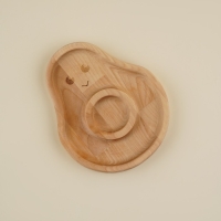 Менажница детская из берёзы Sima-Land Home Avocado, 20&times;16,5&times;1,8 см