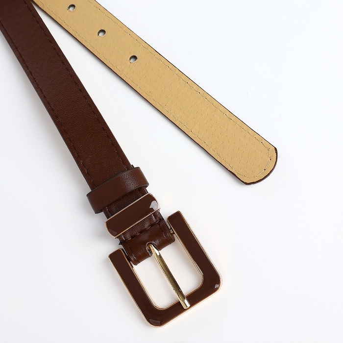 Ремень женский, ширина 2,3 см, пряжка металл, цвет Ремень женский, ширина 2,3 см, пряжка металл, цвет