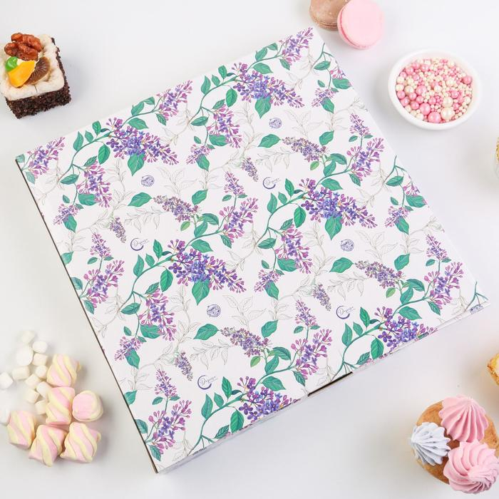 Тортовница «Макаруны», с лопаткой, 30 см Тортовница «Макаруны», с лопаткой, 30 см