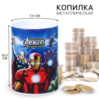 Копилка "Мстители", 7.5х7.5х10.5 см Копилка "Мстители", 7.5х7.5х10.5 см