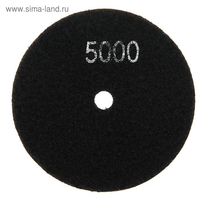 Алмазный гибкий шлифовальный круг ТУНДРА Алмазный гибкий шлифовальный круг ТУНДРА "Черепашка", для сухой шлифовки, 100 мм, № 5000