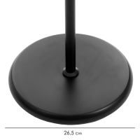 Торшер "Асфира" Е27 15Вт чёрно-белый h.171 см