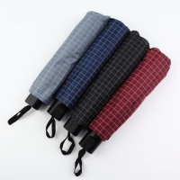 Зонт механический «Мелкая клетка», эпонж, 4 сложения, 8 спиц, R = 47/55 см, D = 110 см, цвет МИКС Зонт механический «Мелкая клетка», эпонж, 4 сложения, 8 спиц, R = 47/55 см, D = 110 см, цвет МИКС