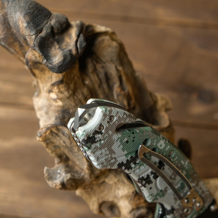 Нож складной Нож складной "Тигр" 19,5см, клинок 85мм/1,2мм, микс