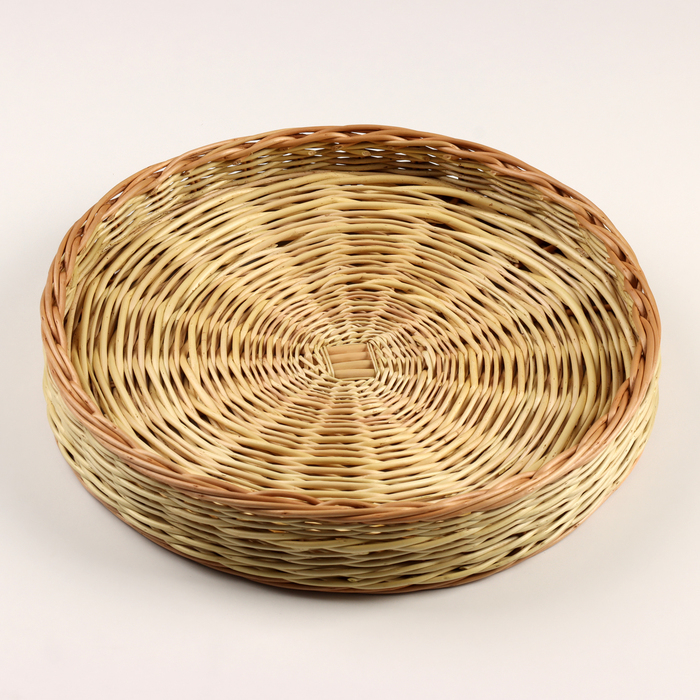 Хлебница круглая с крышкой, D=32 см