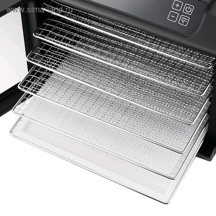 Сушилка для овощей и фруктов Kitfort КТ-1904, 500 Вт, 6 ярусов, чёрная Сушилка для овощей и фруктов Kitfort КТ-1904, 500 Вт, 6 ярусов, чёрная