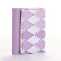 Кошелёк женский на кнопке, цвет сиреневый Кошелёк женский на кнопке, цвет сиреневый