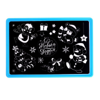 Планшет для рисования светом на новый год «Зверята», А4 Планшет для рисования светом на новый год «Зверята», А4