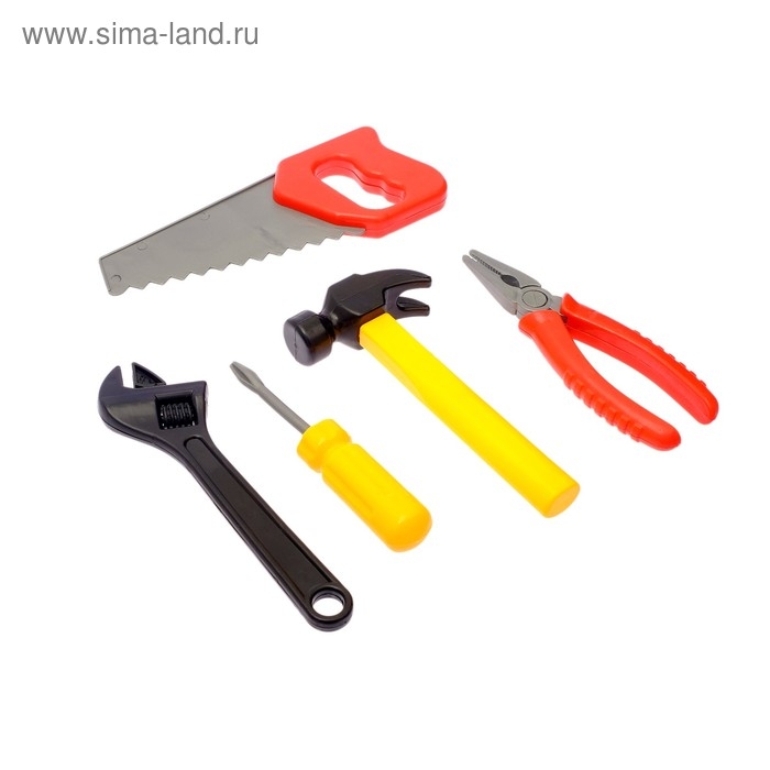Набор инструментов &laquo;Плотник&raquo;, 5 предметов, МИКС