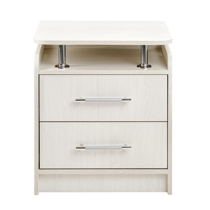 Тумба прикроватная Милан , 600х500х410 Ясень Анкор светлый Тумба прикроватная Милан , 600х500х410 Ясень Анкор светлый