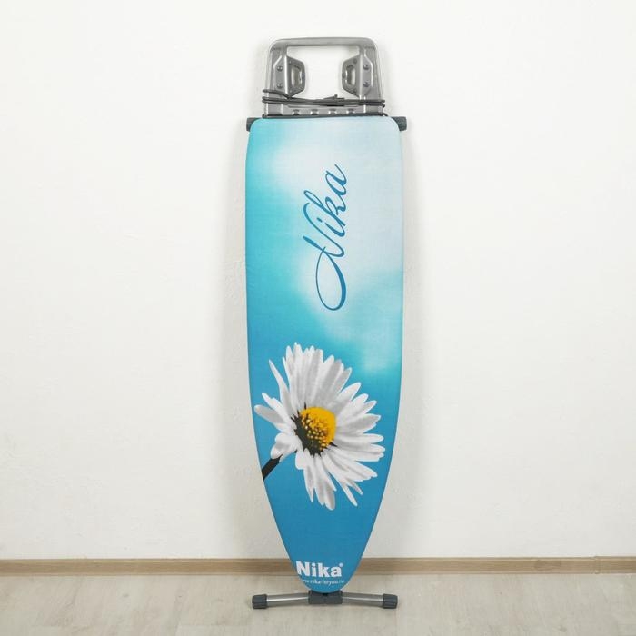 Доска гладильная Nika &laquo;Ника 10&raquo;, 123&times;39 см, регулируемая высота до 90 см, европодставка, рисунок микс