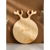 Доска авторская Adelica «Время чудес», 19×25×2,2 см, цельный массив кедра Доска авторская Adelica «Время чудес», 19×25×2,2 см, цельный массив кедра