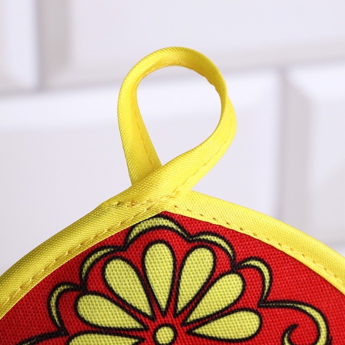 Прихватка &laquo;Матрёшка&raquo;, хохлома, сувенирная, 29х20 см