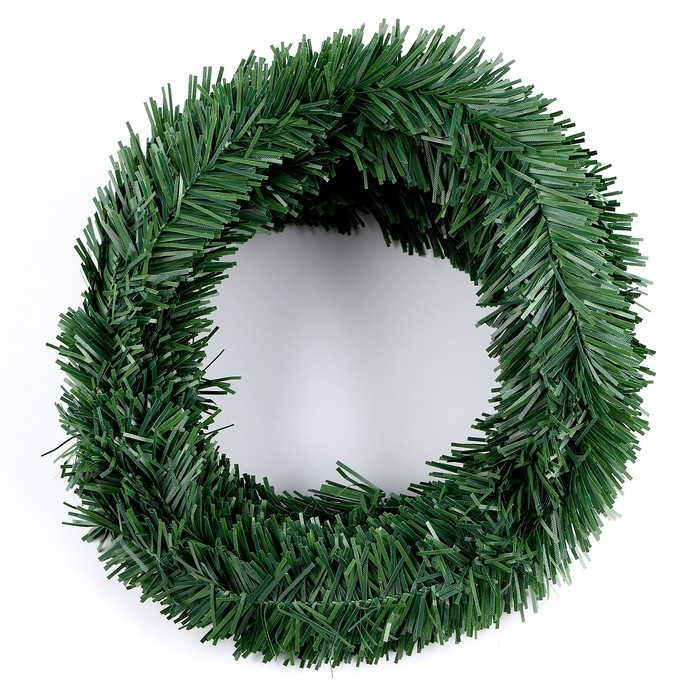 Новый год! Проволока для поделок и декора &laquo;Хвоя&raquo;длина &mdash; 5 м, диаметр &mdash; 3,5 см, цвет зелёный