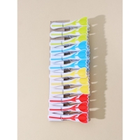 Прищепки бельевые «Тюльпаны», 8,5 см, 12 шт, цвет МИКС Прищепки бельевые «Тюльпаны», 8,5 см, 12 шт, цвет МИКС