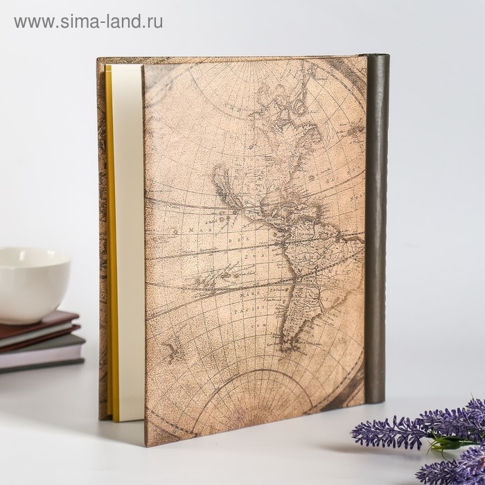 Фотоальбом  магнитный на 10 листов "Карта" 23X28см