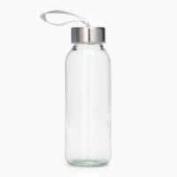 Бутылка для воды стеклянная &laquo;Рядом&raquo;, 350 мл