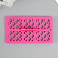 Штамп пластик "Ромб с сердечком" 12,8х7.5 см Штамп пластик "Ромб с сердечком" 12,8х7.5 см