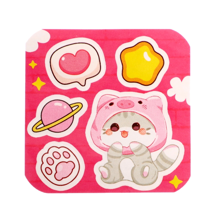 Игрушка-сюрприз &laquo;Милые хвостики&raquo; с наклейками, МИКС