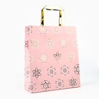 Пакет подарочный новогодний ламинированный &laquo;Яркий Новый год&raquo;, M 30 х 26 х 9 см