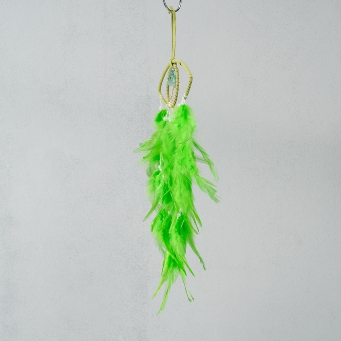 Ловец снов d=7 см Ловец снов d=7 см "Глаз с деревцем" салатовый 44х19,3х0,7 см