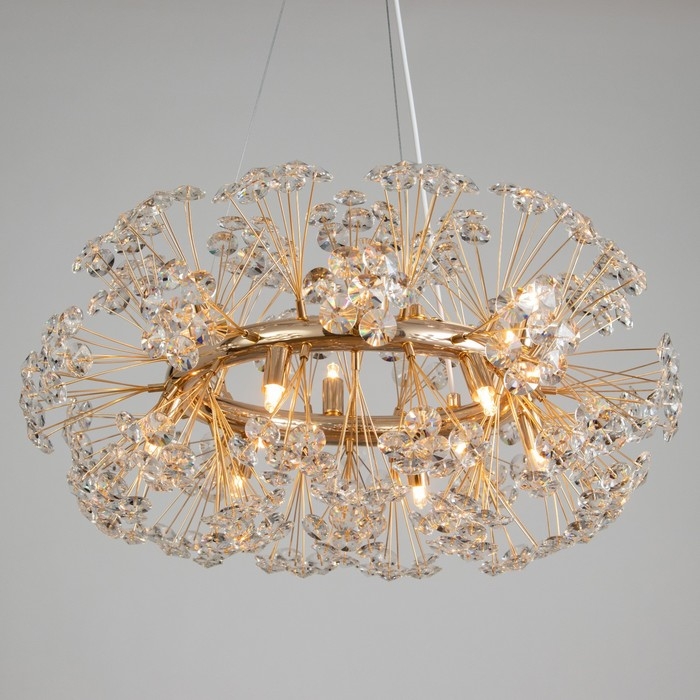 Светильник "Ариадна" 12хG9 золото 60х60х30 см BayerLux