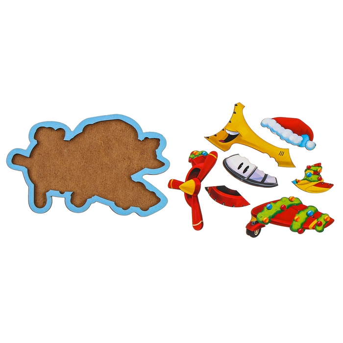 Головоломка деревянная на новый год «Новый год! Самолёт с подарками» Головоломка деревянная на новый год «Новый год! Самолёт с подарками»