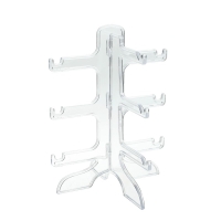 Подставка под очки 3 места, 16&times;14,5&times;20, прозрачная