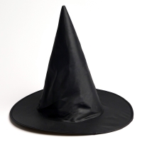 Карнавальный набор &laquo;Лунная ведьма&raquo;: плащ 120 см, шляпа, перчатки, палочка