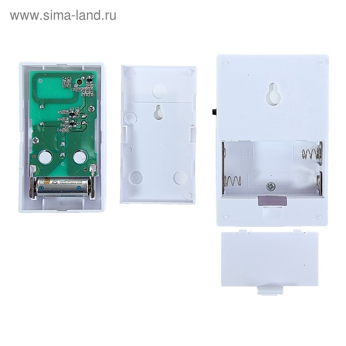 Звонок Luazon LZDV-37, беспроводной, 2хAA (не в комплекте), LR23A, бело-голубой Звонок Luazon LZDV-37, беспроводной, 2хAA (не в комплекте), LR23A, бело-голубой