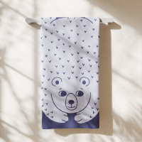 Полотенце махровое Этель "Медвежонок", 70х130 см, 100% хлопок, 420гр/м2