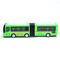 Автобус &laquo;Гармошка&raquo;, световые и звуковые эффекты, работает от батареек, цвета МИКС