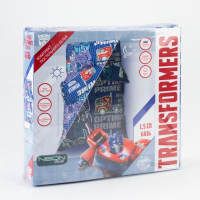 Постельное бельё 1,5 сп Neon Series "Optimus Prime" Transformers 143*215 см, 150*214 см, 50*70 см -1 шт, светится в темноте Постельное бельё 1,5 сп Neon Series "Optimus Prime" Transformers 143*215 см, 150*214 см, 50*70 см -1 шт, светится в темноте