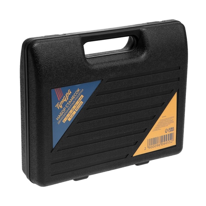 Набор стамесок ТУНДРА, 2К рукоятки, 45 сталь, 6 - 38 мм, с набором для заточки, кейс, 6 шт. 960445 Набор стамесок ТУНДРА, 2К рукоятки, 45 сталь, 6 - 38 мм, с набором для заточки, кейс, 6 шт. 960445