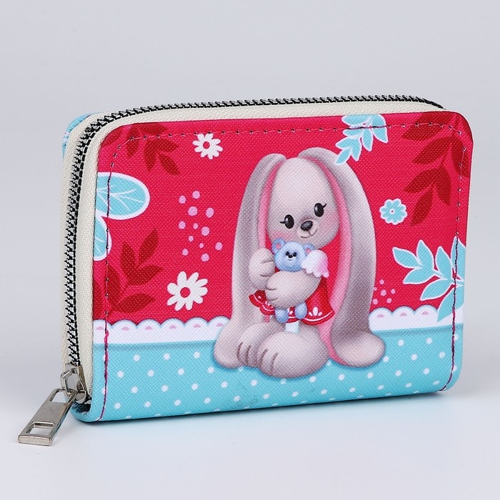 Кошелёк детский «Миленький зайчик» 12х9.5х2см Кошелёк детский «Миленький зайчик» 12х9.5х2см