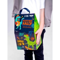 Подарочный набор с мягкой игрушкой &laquo;Динозавр&raquo;, 7 предметов