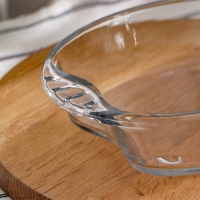 Блюдо стеклянное Primex, 26&times;18 см, 1500 мл