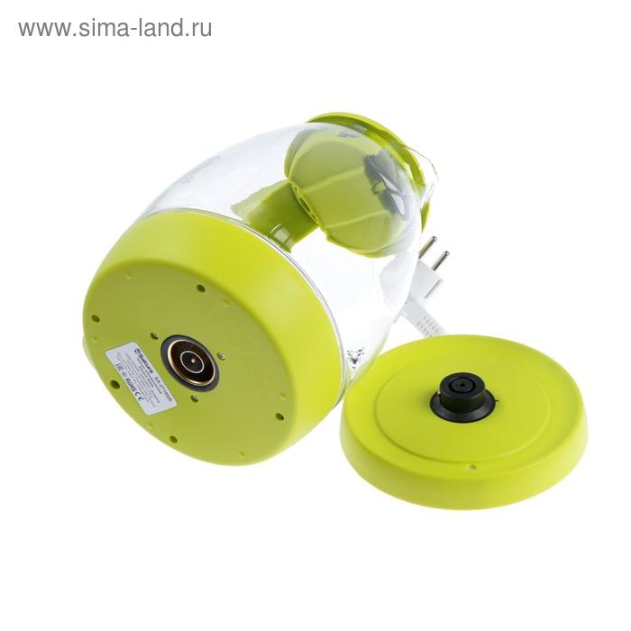 Чайник электрический Sakura SA-2715GR, стекло, 1.7 л, 2200 Вт, зеленый Чайник электрический Sakura SA-2715GR, стекло, 1.7 л, 2200 Вт, зеленый