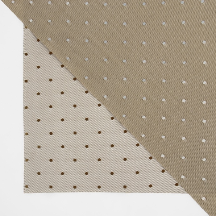 Ткань подкладочная &laquo;Горох&raquo;, двусторонняя, 100 % вискоза, 1 &times; 1,4 м, цвет бежевый