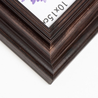 Фоторамка дерево Liza 10х15 см темно-коричневая