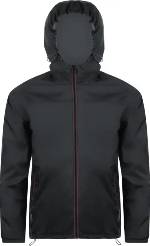 Ветровка Skate черная с серым, размер XS